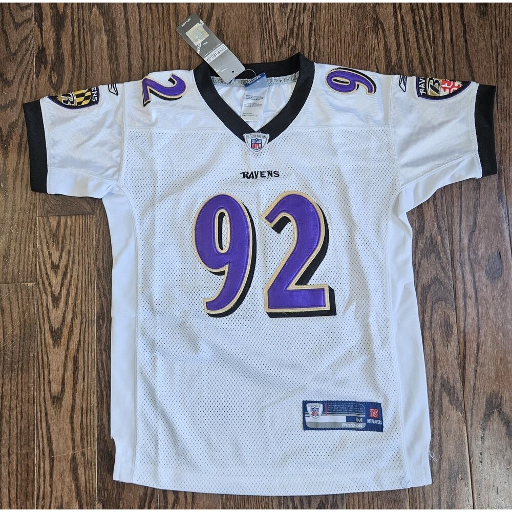 NWT Baltimore Ravens Haloti Ngata Jersey Reebok On Field NFL Sz M 10-12